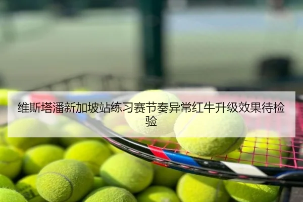 维斯塔潘新加坡站练习赛节奏异常红牛升级效果待检验